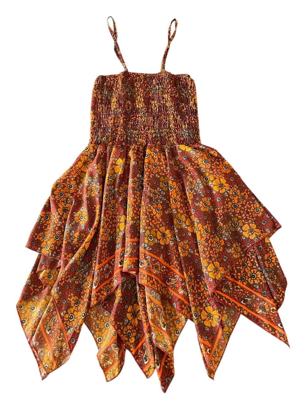 Gardenbelle dress silk boho whimsigoth fairy dress free size